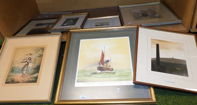 Lot 2053 - Various pictures, prints, etc., to include...