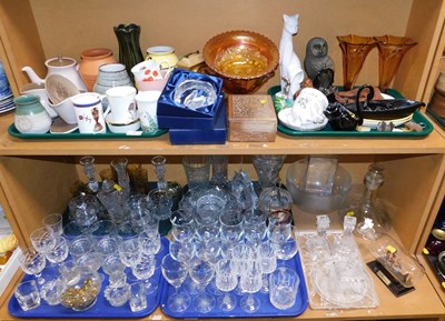 Lot 2057 - General household effects, to include drinking...