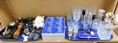 Lot 2070 - Glassware, to include an Edinburgh crystal...