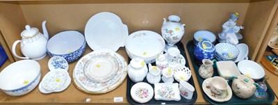 Lot 2073 - Decorative china and effects, to include a Nao...
