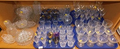 Lot 2074 - Various glassware, to include drinking glasses,...