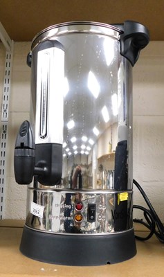Lot 2082 - A Vonshef stainless steel catering urn, 49cm...