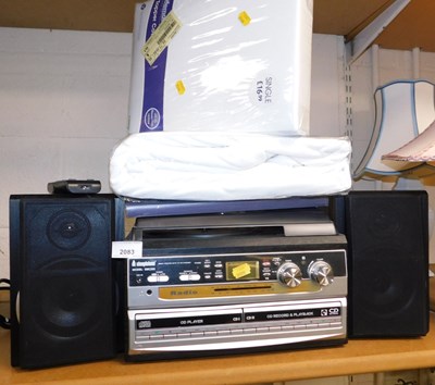 Lot 2083 - A Steepletone music system, model SMC595,...