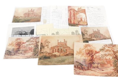 Lot 654 - John Louis Pettit (British 1801-1868). Mixed...