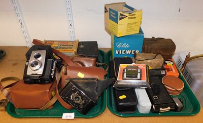 Lot 2115 - Cameras and optical related equipment, to...