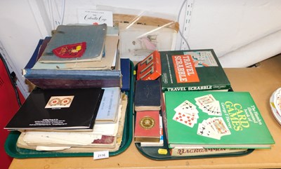 Lot 2116 - Ephemera, to include various school related...