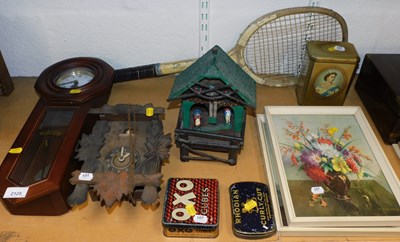 Lot 2125 - A Black Forest style cuckoo clock, Regulator A...