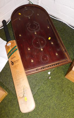 Lot 2138 - A Jack Birkenshaw Slazenger cricket bat...