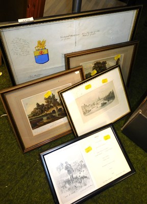 Lot 2176 - A group of prints, scenes to include Avonhead...