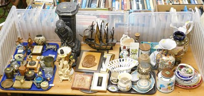 Lot 2253 - Decorative household effects, to include a...
