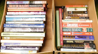 Lot 2260 - Various military related books, to include...