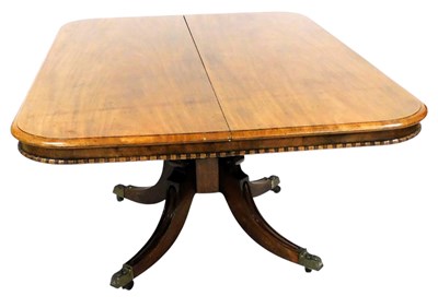 Lot 726 - A late Georgian mahogany tilt top breakfast...