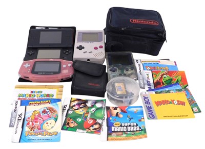 Lot 588A - A Nintendo Game Boy, model no. DMG-01, further...