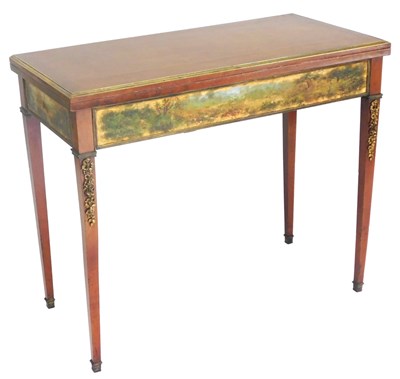Lot 743 - A late 19thC French Empire style mahogany and...
