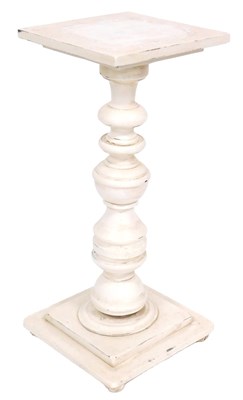 Lot 745 - A white painted wooden jardiniere...