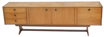 Lot 768 - A mid century vintage teak sideboard, with a...