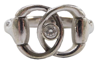 Lot 349 - A Rosemary Hetherington 9ct white gold and...
