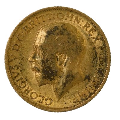 Lot 471 - A George V full gold sovereign, dated 1912, 8g.