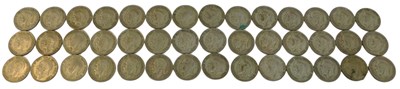 Lot 295 - Various George V 1929 half crowns.
