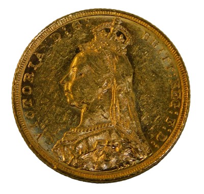 Lot 488 - A Queen Victoria full gold sovereign, dated...