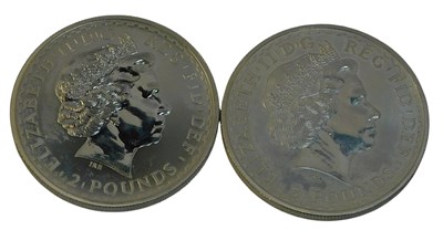 Lot 298 - Two Elizabeth II Britannia 2002 1oz fine...