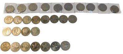 Lot 300 - A group of Elizabeth II commemorative and...