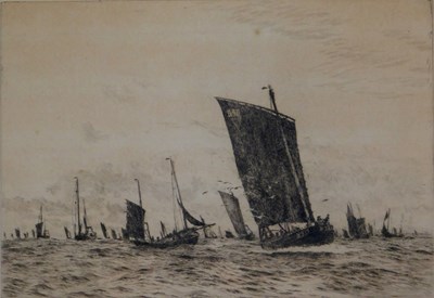 Lot 332 - After William L Wylie. Boulogne Fishing...