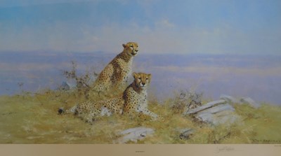 Lot 337 - David Shepherd. Serengeti, signed limited...