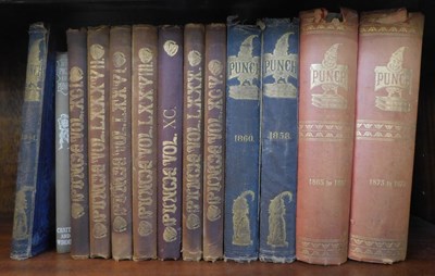 Lot 358 - Punch, various bound editions, dates to...