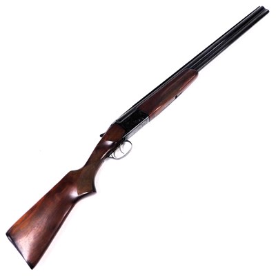 Lot 838 - A Baikal 12 bore under/over shot gun, 27E,...
