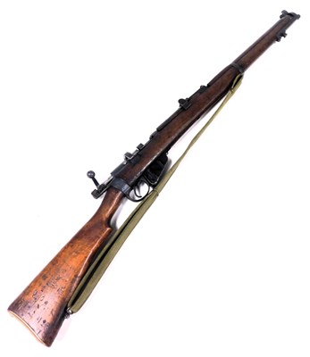 Lot 841 - A WWI BSA bolt action rifle, .410, with a...