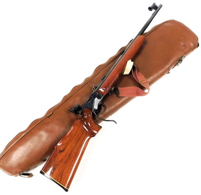 Lot 842 - A BSA martini action rifle, .22RF, with...
