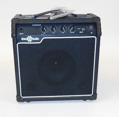 Lot 2283 - A Gear4music BA-15 amplifier, serial no 150409-...