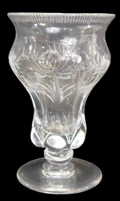 Lot 123 - A late 19thC Stevens and Williams glass vase,...