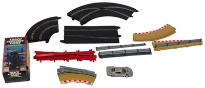 Lot 578 - Scalextric and SCX track and...