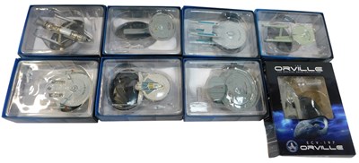 Lot 596 - Star Trek ships, including USS Phoenix, USS...
