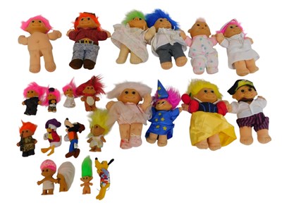 Lot 605 - Various Russ trolls, including Snow White,...