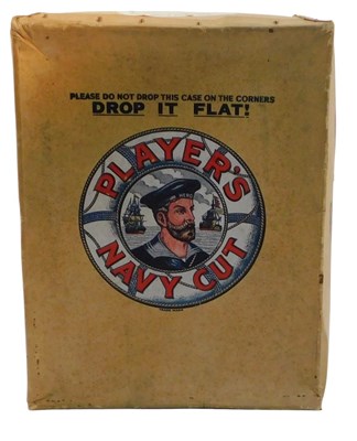 Lot 565 - A John Players Navy Cut advertising box, 24cm...