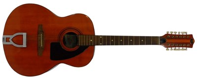 Lot 570 - An Eko Navajo 12 acoustic guitar, 106cm long.