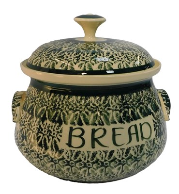 Lot 499 - A Tranquilline England pottery lidded bread...