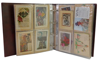 Lot 556 - An early 20thC and later postcard...