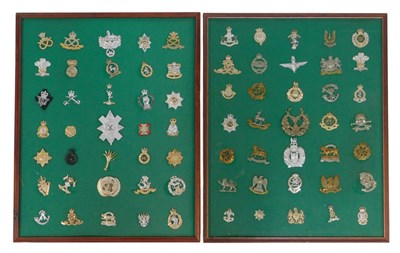 Lot 651 - A collection of cap badges, to include Royal...