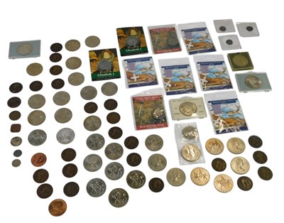 Lot 657 - A group of commemorative and pre decimal GB...