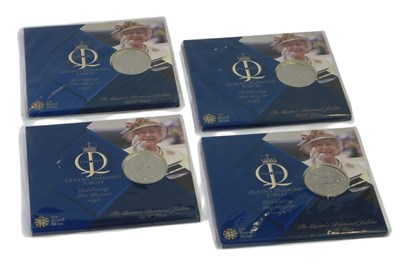 Lot 659 - Four The Royal Mint Queen's Diamond Jubilee...