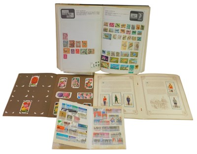 Lot 667 - A Stanley Gibbons stamp album containing world...