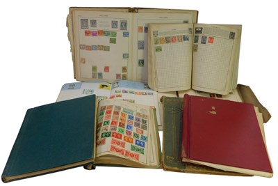 Lot 674 - Various stamp albums, GB and World, including...
