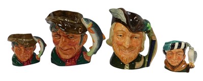 Lot 704 - A group of Royal Doulton character...