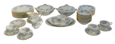 Lot 724 - A Royal Albert Silver Maple pattern part tea...