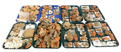 Lot 757 - A group of archaeological fragments, to...