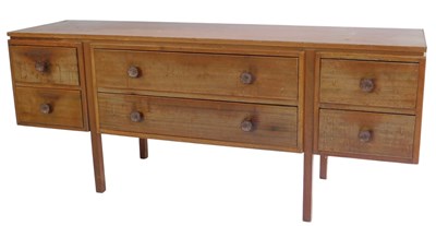 Lot 797 - A 1960s/70s teak small side table or dressing...